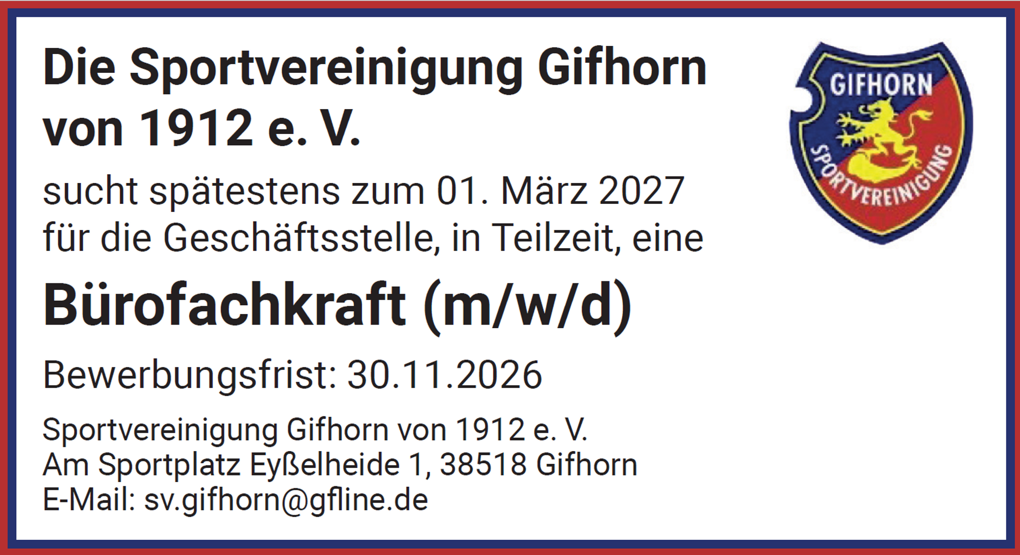 SV Gifhorn Titelphoto 0